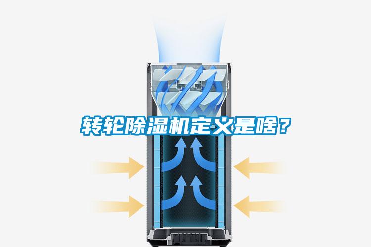 轉輪除濕機定義是啥？