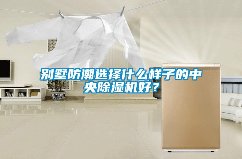 別墅防潮選擇什么樣子的中央除濕機好？