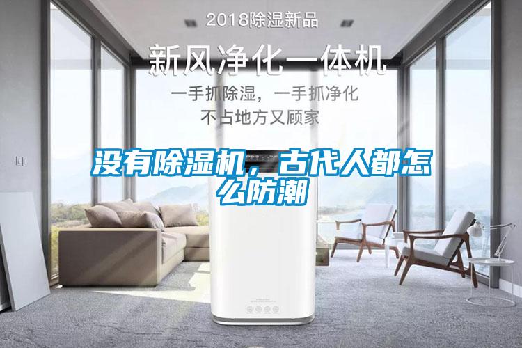 沒有除濕機，古代人都怎么防潮