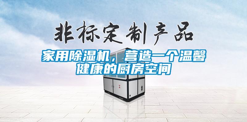 家用除濕機，營造一個溫馨健康的廚房空間