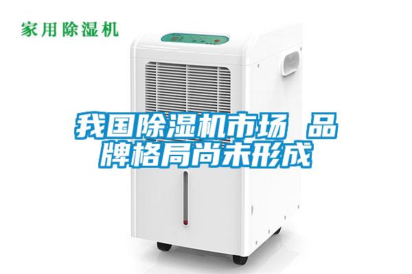 我國除濕機市場 品牌格局尚未形成