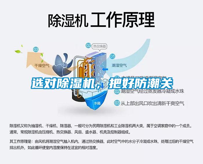 選對除濕機，把好防潮關