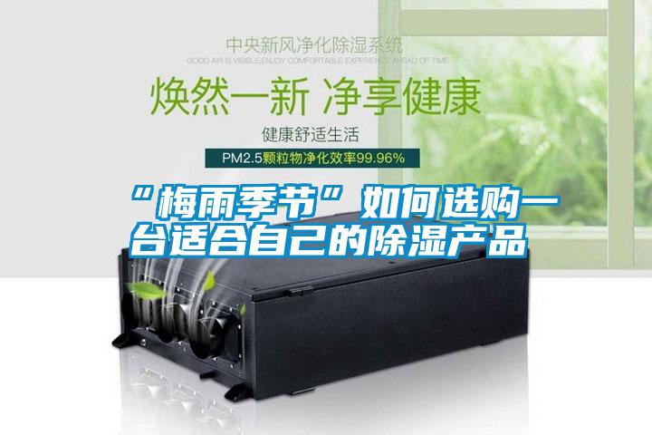 “梅雨季節”如何選購一臺適合自己的除濕產品