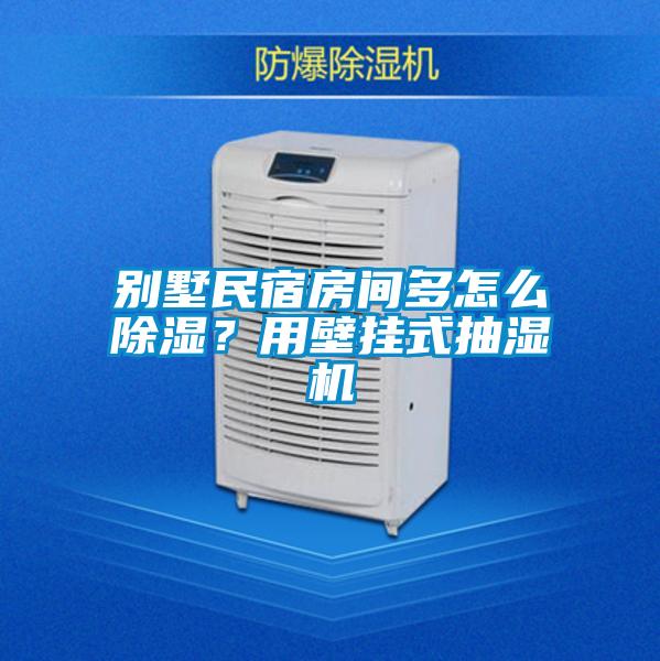 別墅民宿房間多怎么除濕？用壁掛式抽濕機