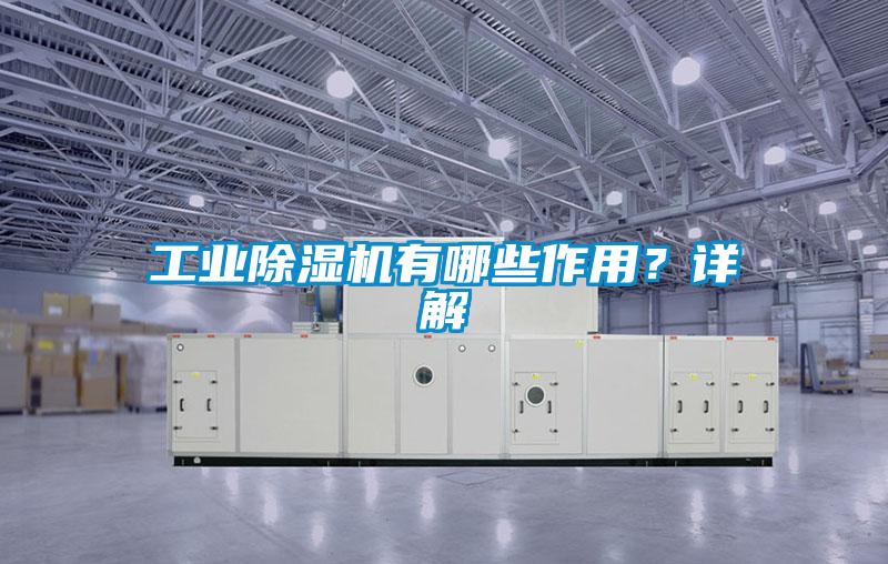 工業除濕機有哪些作用？詳解