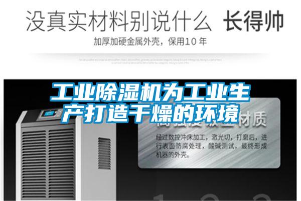 工業除濕機為工業生產打造干燥的環境