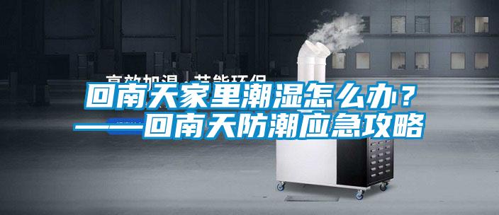 回南天家里潮濕怎么辦？——回南天防潮應急攻略