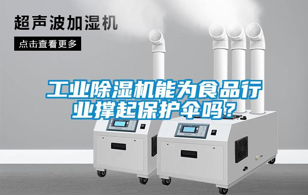 工業除濕機能為食品行業撐起保護傘嗎？