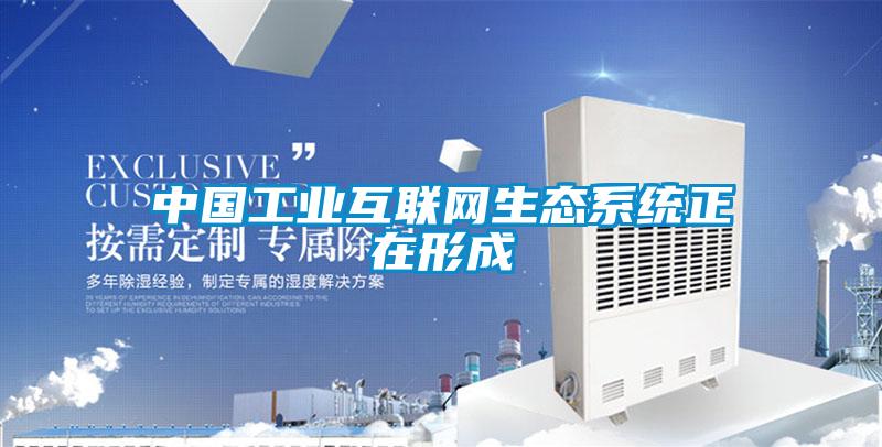 中國工業互聯網生態系統正在形成
