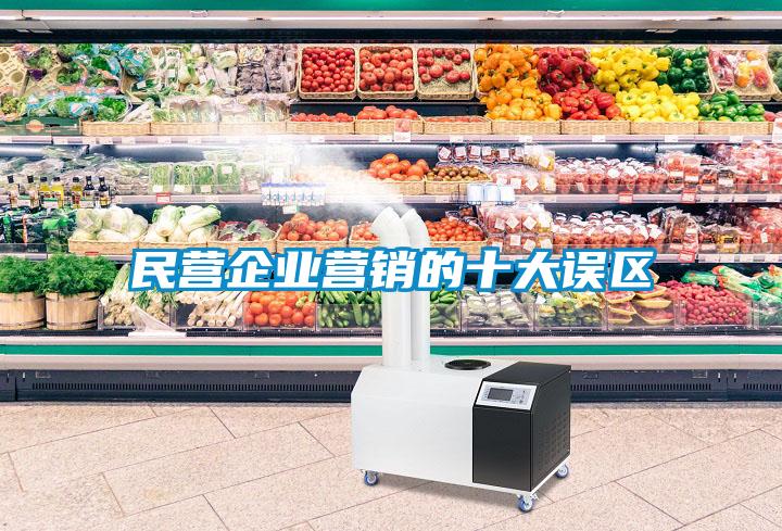 民營企業營銷的十大誤區