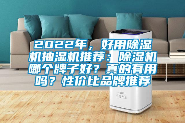 2022年，好用除濕機抽濕機推薦：除濕機哪個牌子好？真的有用嗎？性價比品牌推薦