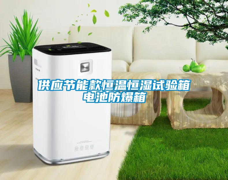 供應節能款恒溫恒濕試驗箱電池防爆箱