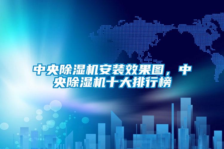 中央除濕機安裝效果圖，中央除濕機十大排行榜