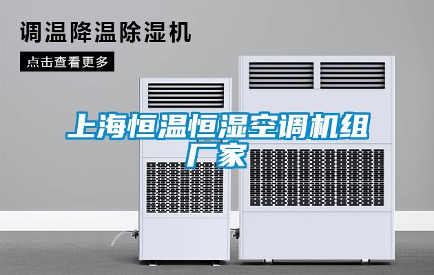 上海恒溫恒濕空調機組廠家