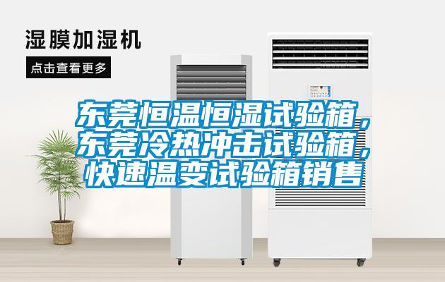 東莞恒溫恒濕試驗箱，東莞冷熱沖擊試驗箱，快速溫變試驗箱銷售