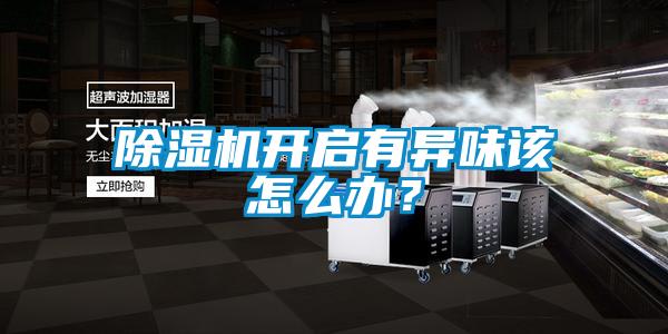 除濕機開啟有異味該怎么辦？