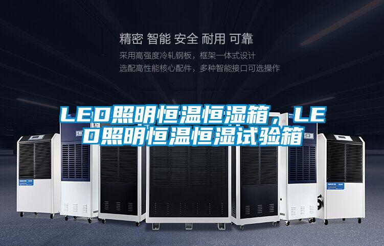 LED照明恒溫恒濕箱，LED照明恒溫恒濕試驗箱