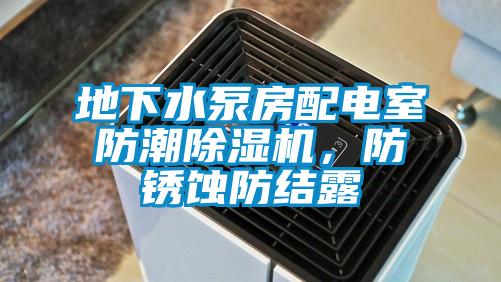地下水泵房配電室防潮除濕機，防銹蝕防結露