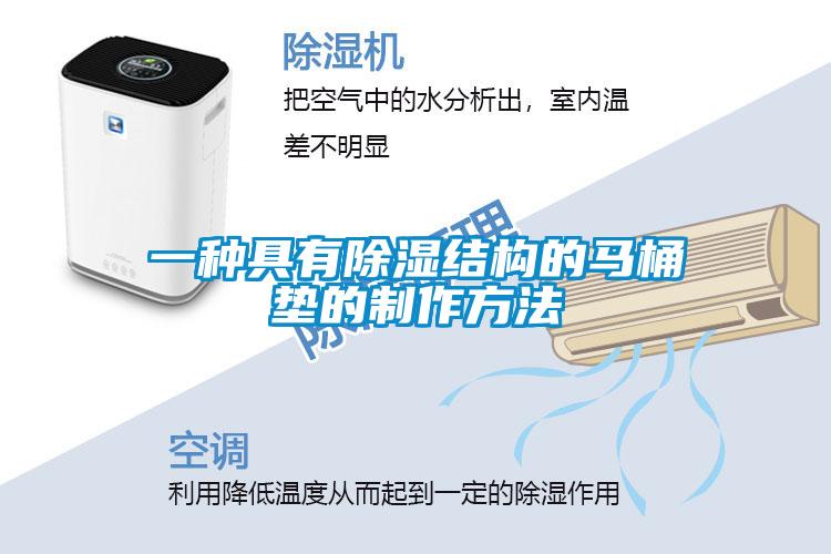 一種具有除濕結構的馬桶墊的制作方法