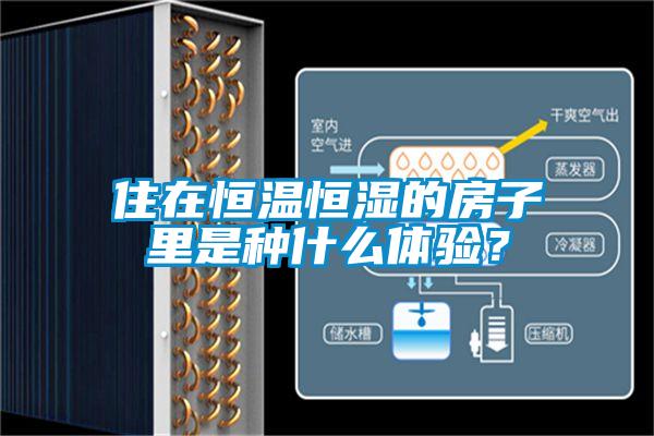 住在恒溫恒濕的房子里是種什么體驗？