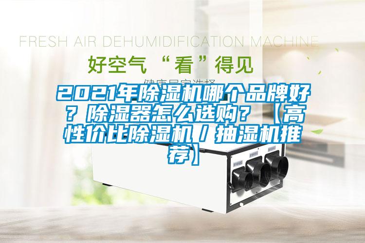 2021年除濕機哪個品牌好？除濕器怎么選購？【高性價比除濕機／抽濕機推薦】