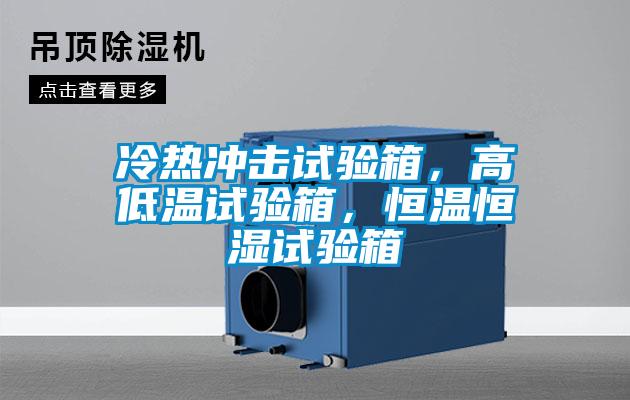 冷熱沖擊試驗箱，高低溫試驗箱，恒溫恒濕試驗箱