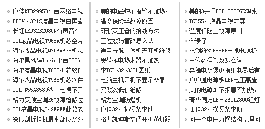 家電成長背后的隱痛 我們正在見證一個行業漸漸消失_重復