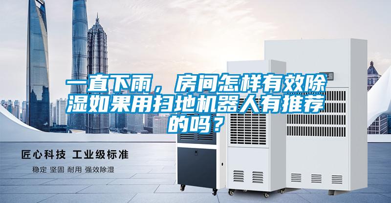 一直下雨，房間怎樣有效除濕如果用掃地機器人有推薦的嗎？