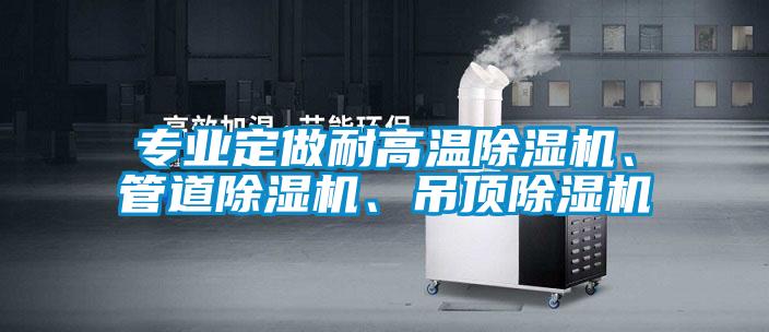 專業定做耐高溫除濕機、管道除濕機、吊頂除濕機