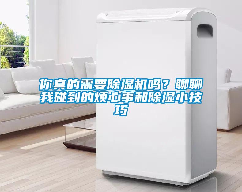 你真的需要除濕機嗎？聊聊我碰到的煩心事和除濕小技巧