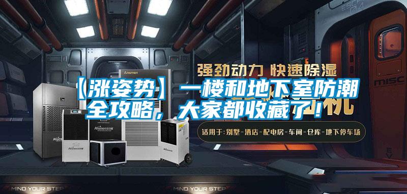 【漲姿勢】一樓和地下室防潮全攻略，大家都收藏了！
