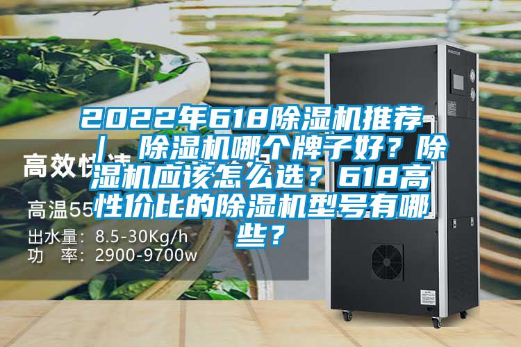 2022年618除濕機推薦 ｜ 除濕機哪個牌子好？除濕機應該怎么選？618高性價比的除濕機型號有哪些？