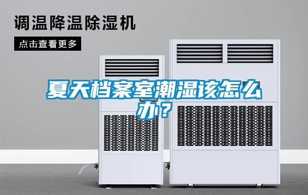 夏天檔案室潮濕該怎么辦？
