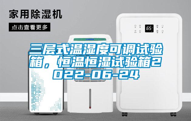 三層式溫濕度可調試驗箱，恒溫恒濕試驗箱2022-06-24