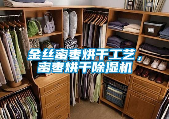 金絲蜜棗烘干工藝，蜜棗烘干除濕機