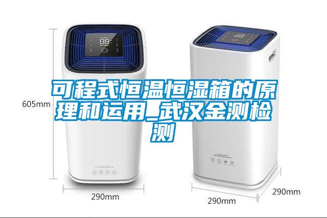 可程式恒溫恒濕箱的原理和運用_武漢金測檢測