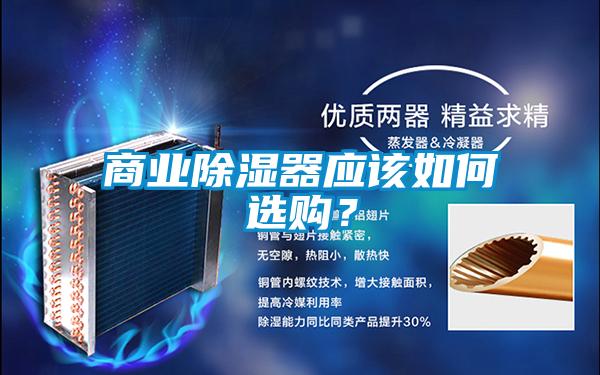 商業除濕器應該如何選購？