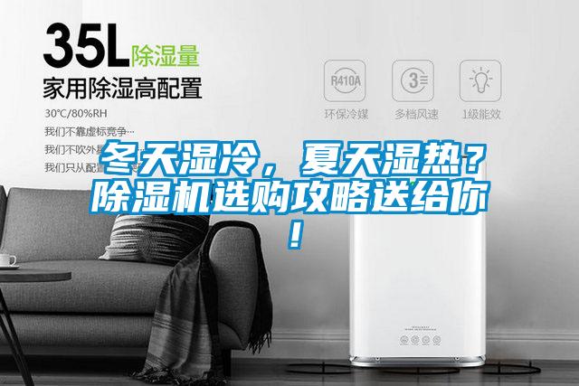 冬天濕冷，夏天濕熱？除濕機選購攻略送給你！