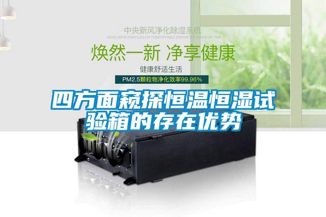 四方面窺探恒溫恒濕試驗箱的存在優勢