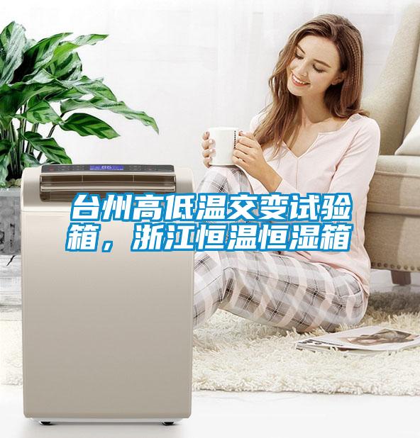 臺州高低溫交變試驗箱，浙江恒溫恒濕箱