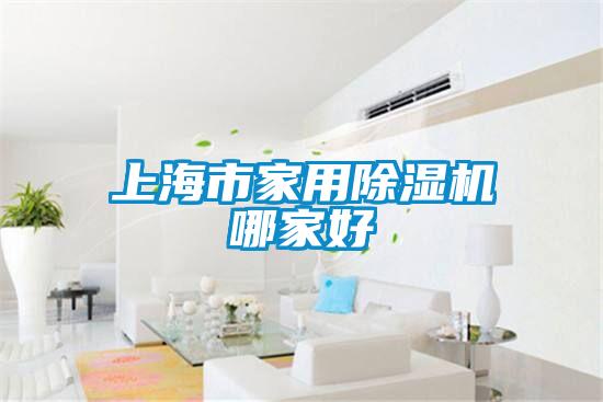 上海市家用除濕機哪家好