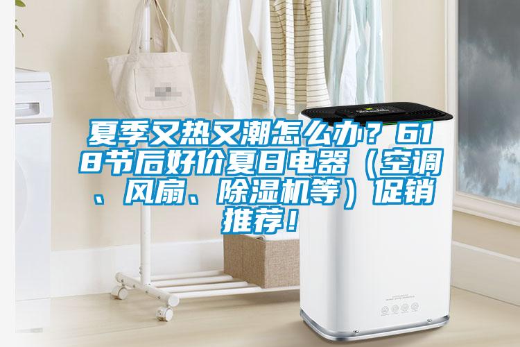 夏季又熱又潮怎么辦？618節后好價夏日電器（空調、風扇、除濕機等）促銷推薦！