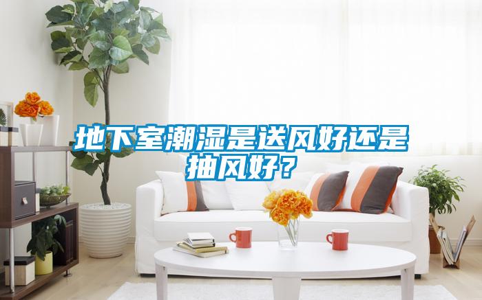 地下室潮濕是送風好還是抽風好？