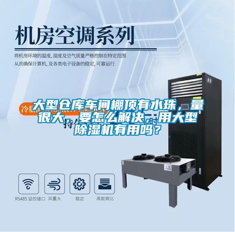 大型倉庫車間棚頂有水珠，量很大，要怎么解決，用大型除濕機有用嗎？