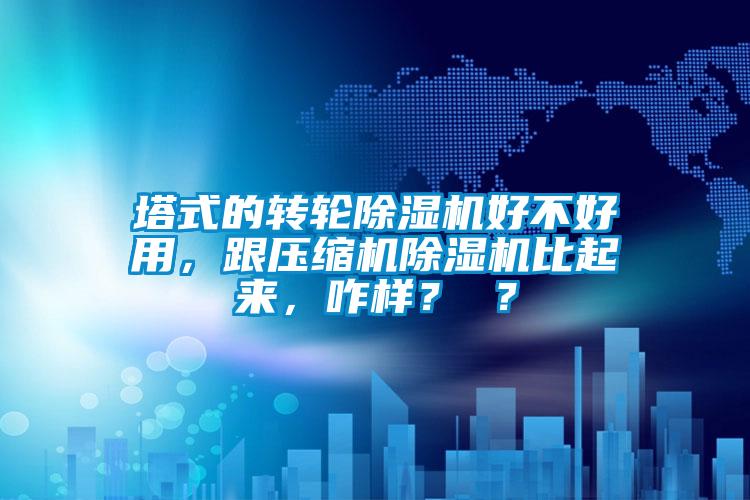 塔式的轉輪除濕機好不好用，跟壓縮機除濕機比起來，咋樣？ ？