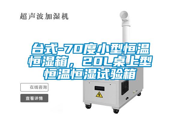 臺式-70度小型恒溫恒濕箱，20L桌上型恒溫恒濕試驗箱