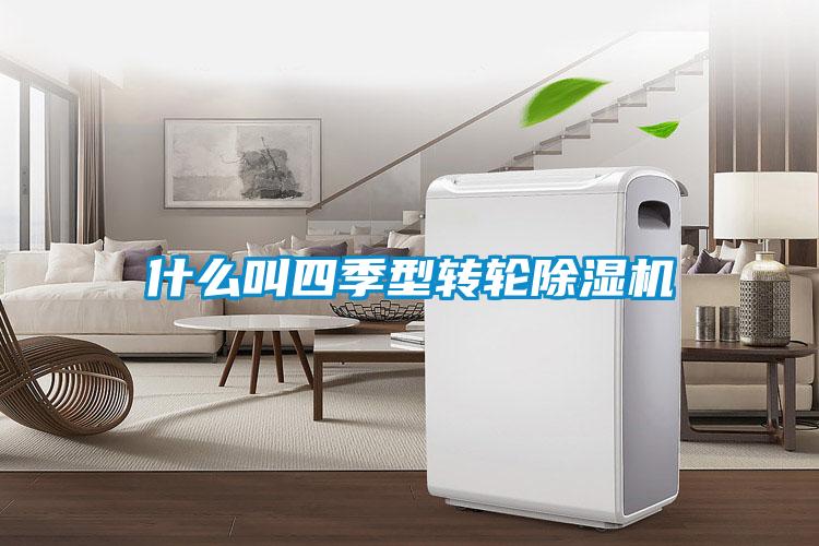 什么叫四季型轉輪除濕機