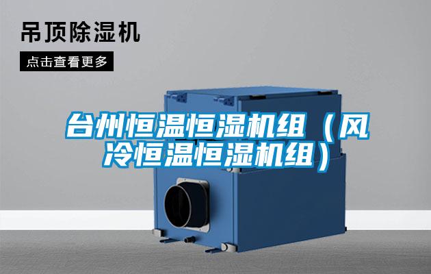 臺州恒溫恒濕機組（風冷恒溫恒濕機組）