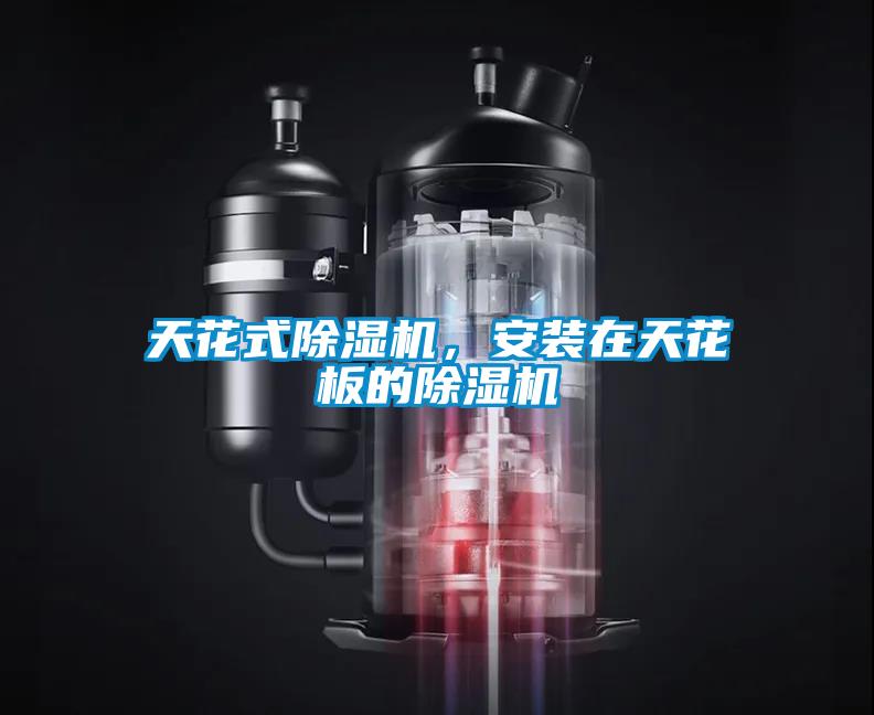 天花式除濕機，安裝在天花板的除濕機