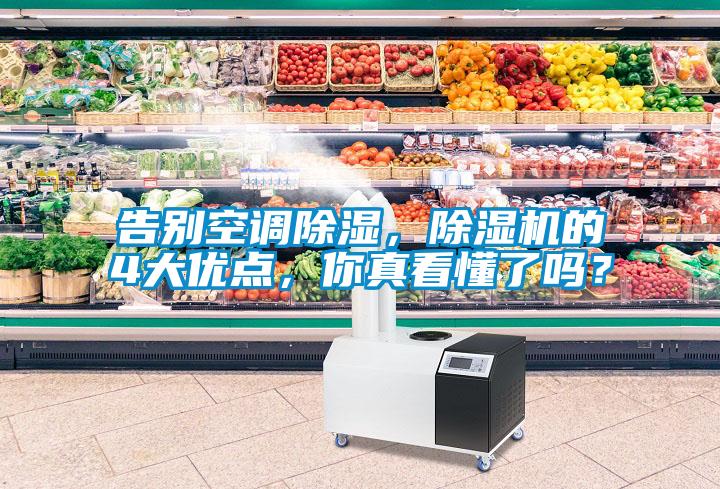 告別空調除濕，除濕機的4大優點，你真看懂了嗎？